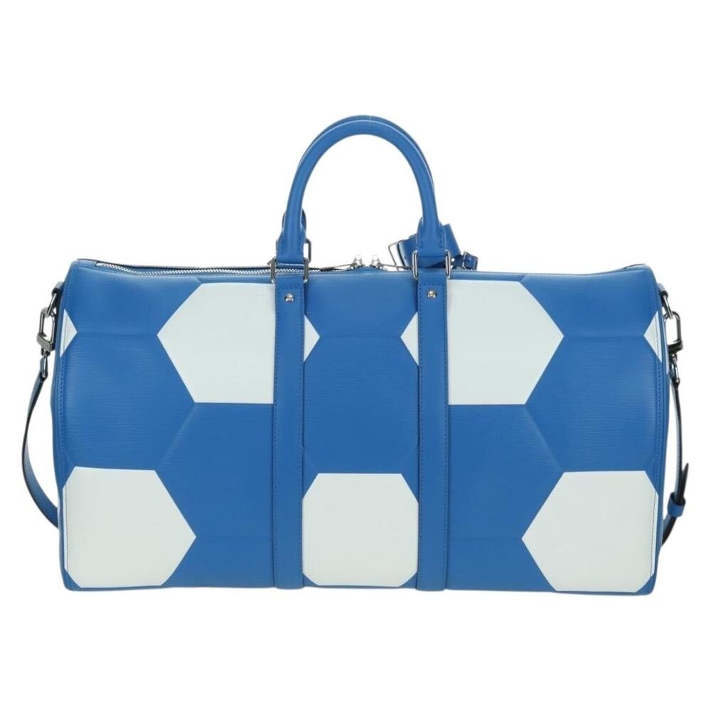 Louis Vuitton Epi 2018 Fifa Keepall Bandouliere 50 Boston Bag Blue